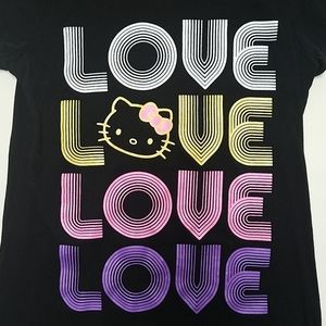 Girl's Hello Kitty LG 10/12  Love t-shirt